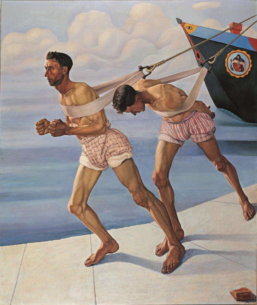 L’Alzana (1926) - Cagnaccio di San Pietro Tablo