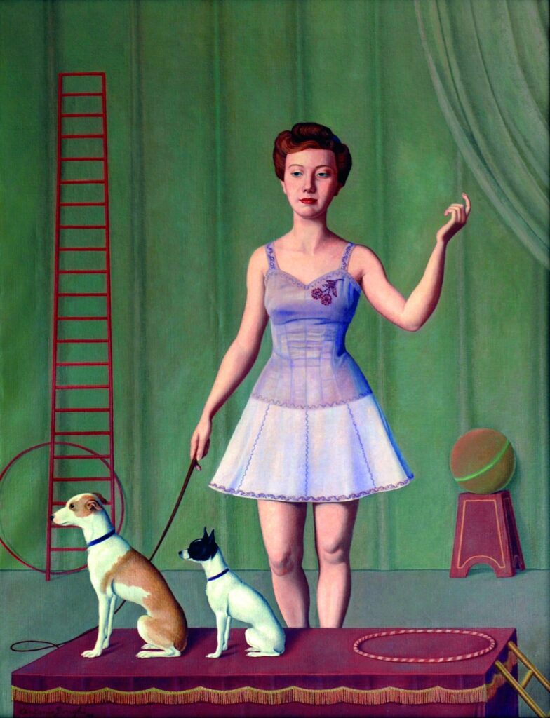 L’altalena (1941) - Antonio Donghi Tablo