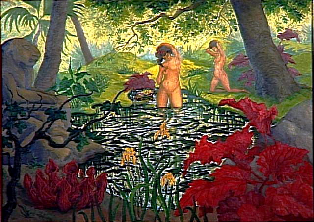 La Baigneuse – Paul Ranson Tablo