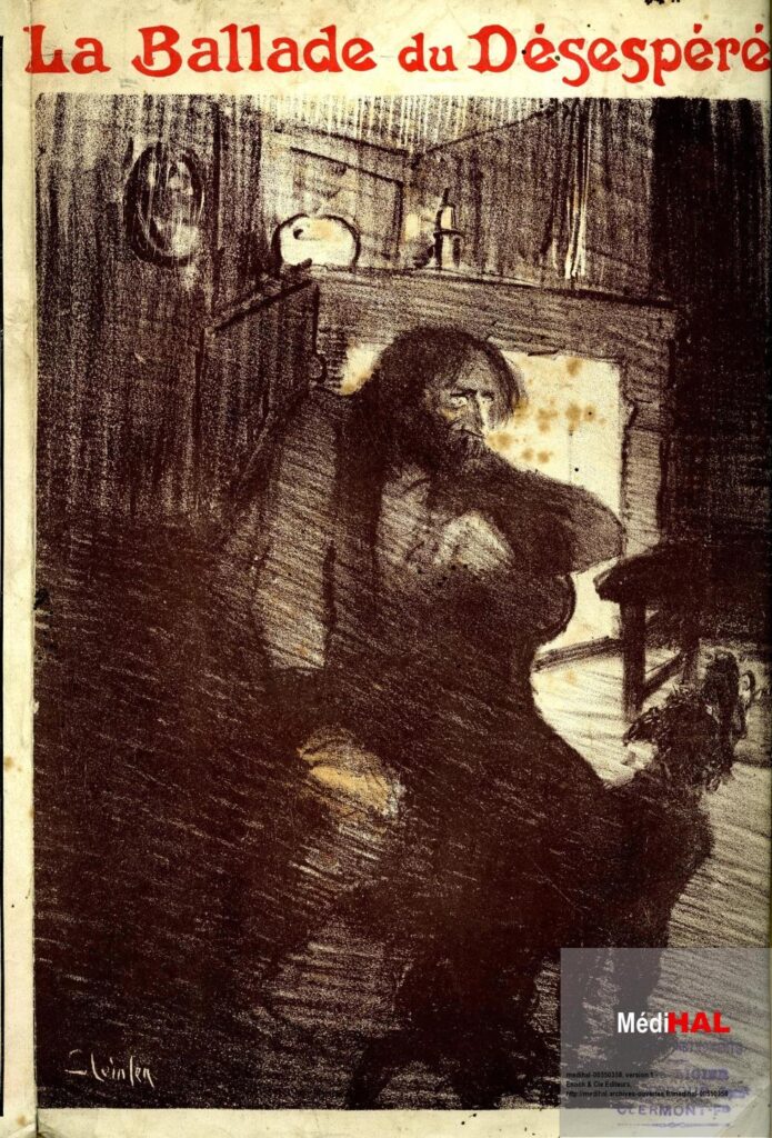 La Ballade du Desespere (1896) – Théophile Steinlen Tablo