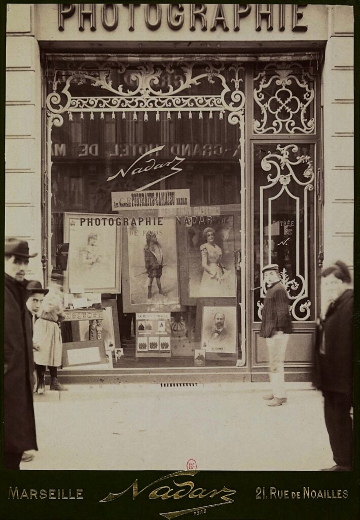 La Boutique De Nadar Père À Marseille (1897) - Félix Nadar Tablo