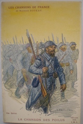 La Chanson Des Poilus (1916) – Théophile Steinlen Tablo