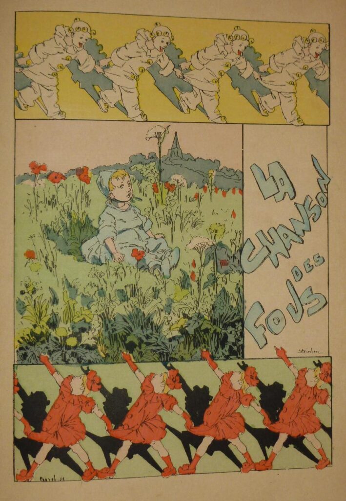 La Chanson des Fous - Théophile Steinlen Tablo