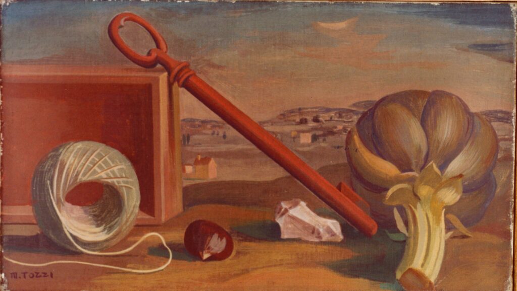 La Chiave e il Carciofo (1937) - Mario Tozzi Tablo