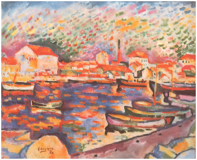 La Ciotat Harbor (1906) - Georges Braque Tablo