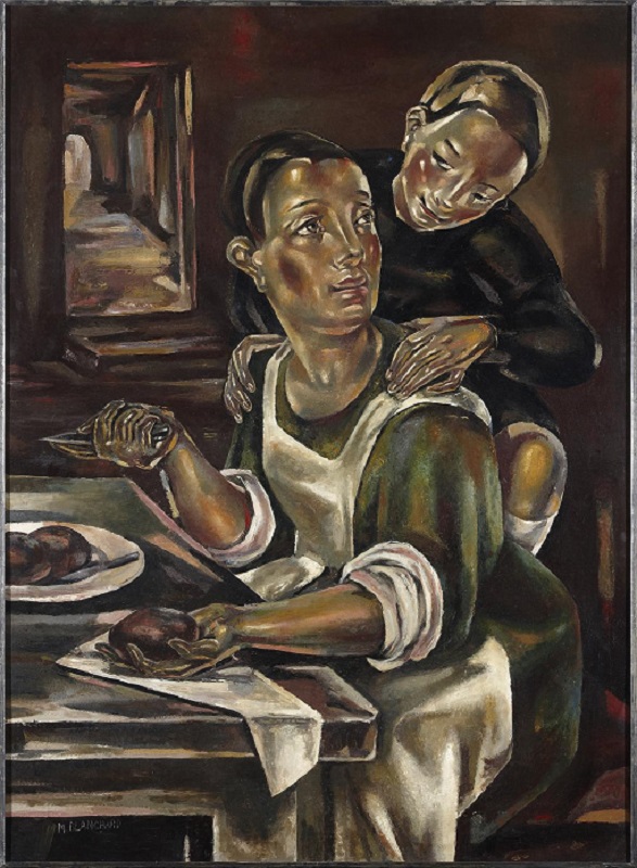 La Cocinera (1923) - María Blanchard Tablo