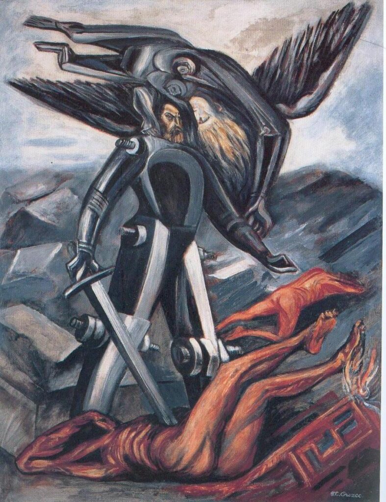 La Conquete - José Clemente Orozco Tablo