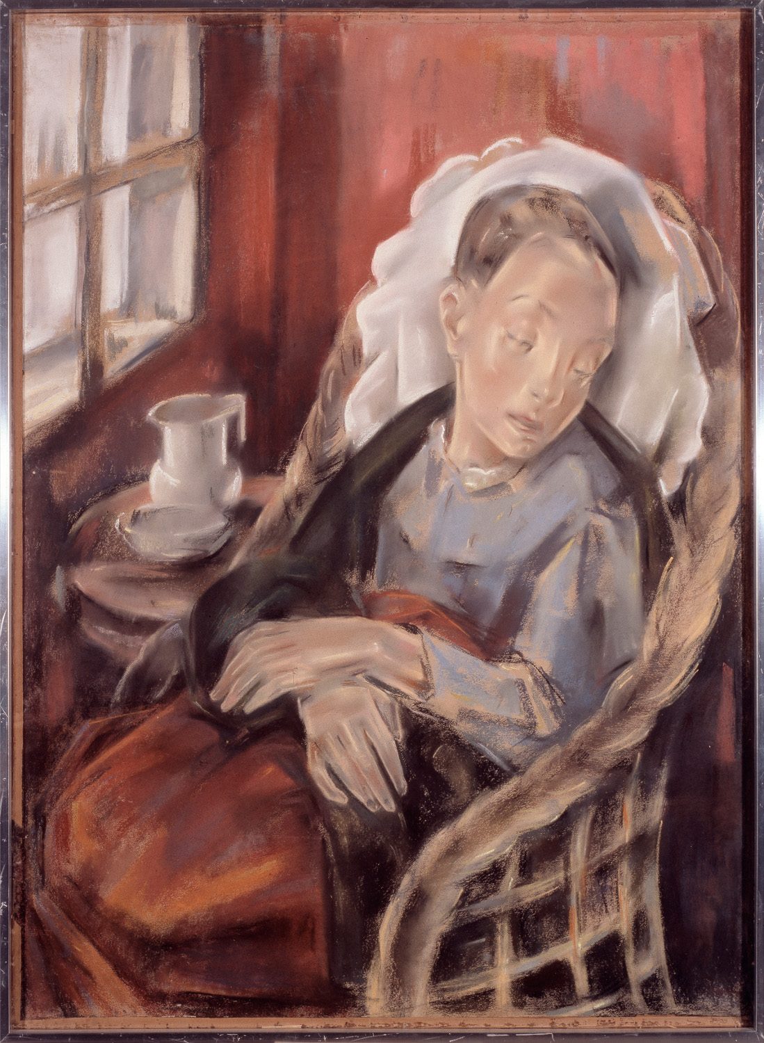 La Convalescente (1925) - María Blanchard Tablo
