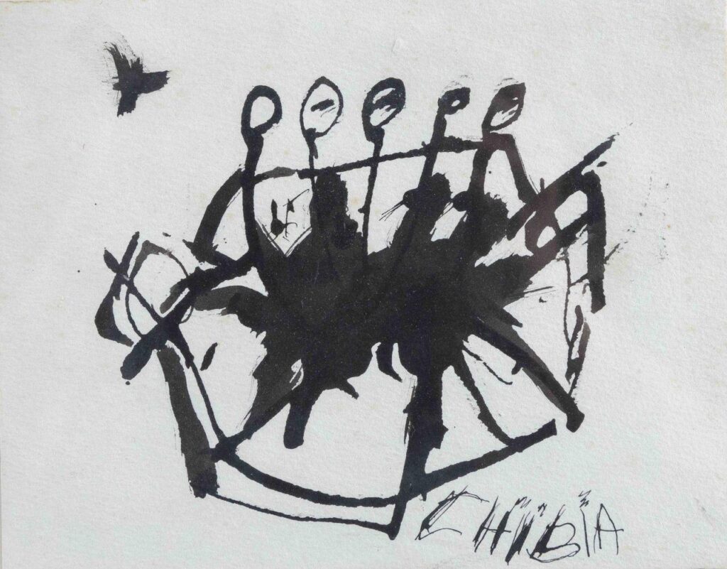 La Danse - Chaibia Talal Tablo