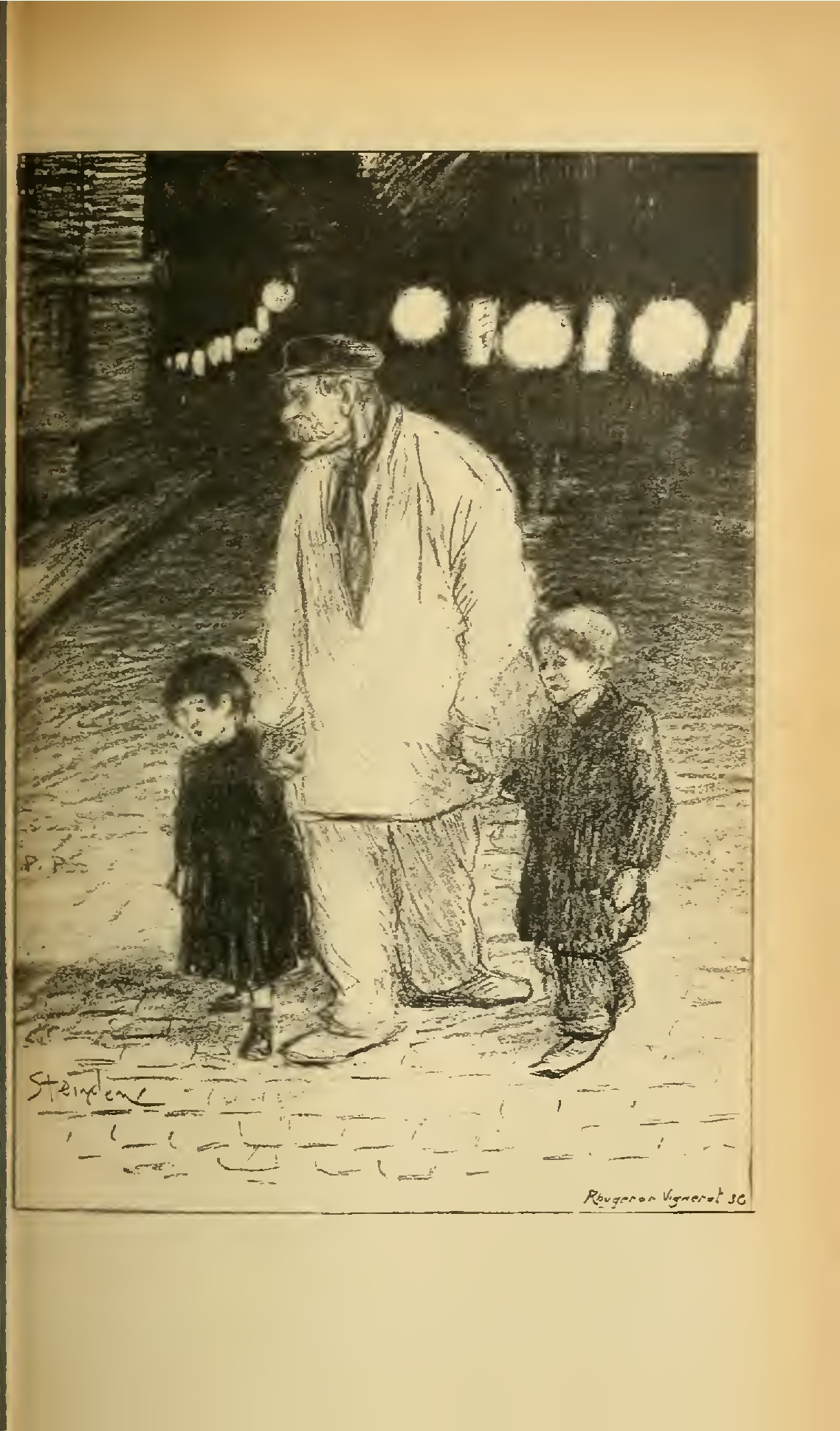 La Derniere Bastille - Théophile Steinlen Tablo kanvas tablo