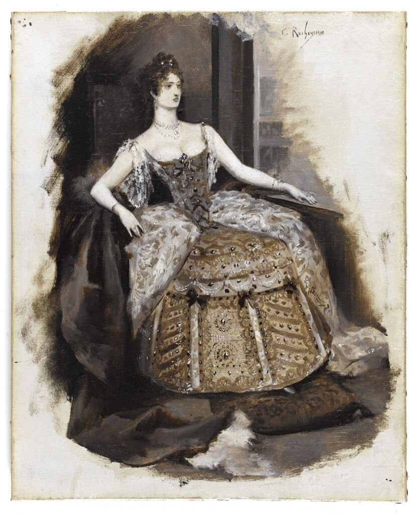 La Duchesse Josiane - Georges Rochegrosse Tablo