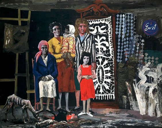 La Familia De Juanito Laguna – Antonio Berni Tablo