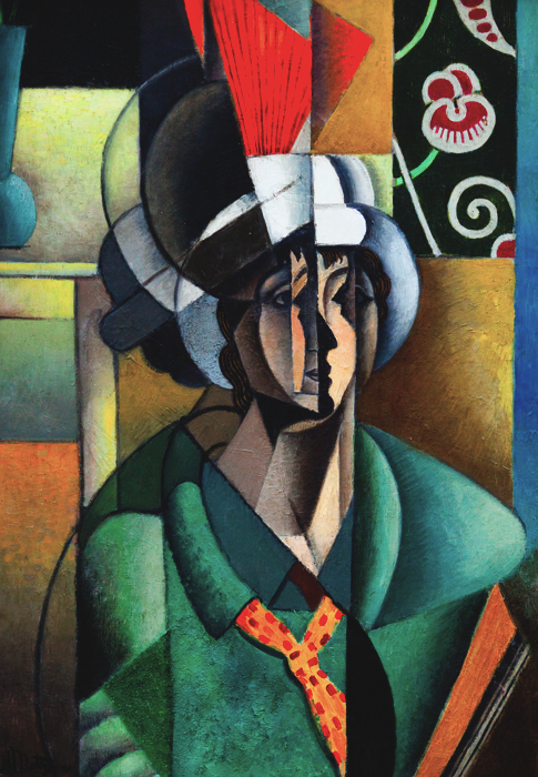 La Femme à l'Éventail (Woman with Fan) (1913) - Jean Metzinger Tablo
