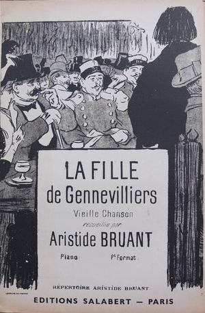 La Fille de Gennevilliers (1893) – Théophile Steinlen Tablo