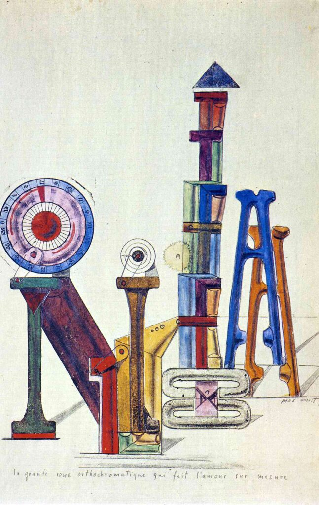 La Grande Roue Orthochromatique… (1919) - Max Ernst Tablo