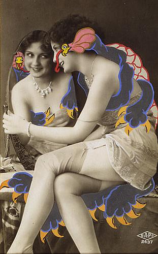 La Grouille Domestique (from La Vie Amoureuse des Spumifères) (1948) – Georges Hugnet Tablo