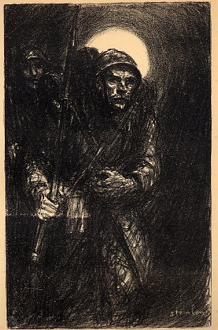 La Guerre (1918) – Théophile Steinlen Tablo