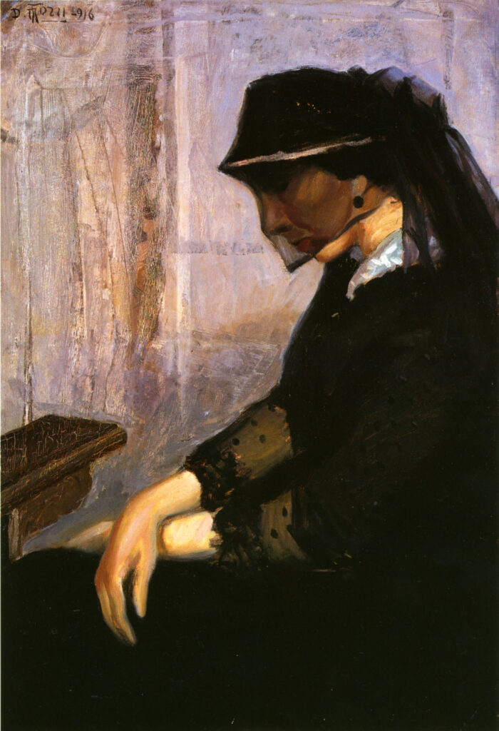 La Madre (1916) - Mario Tozzi Tablo