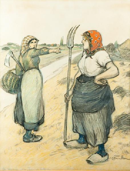 La Meule – Théophile Steinlen Tablo