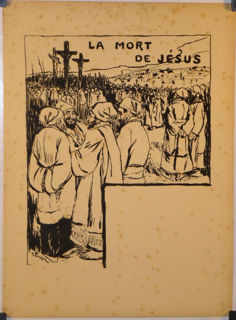La Mort de Jesus (1894) - Théophile Steinlen Tablo