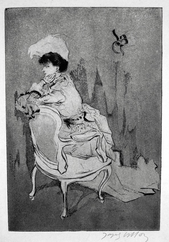 La Parisienne (1904) - Jacques Villon Tablo