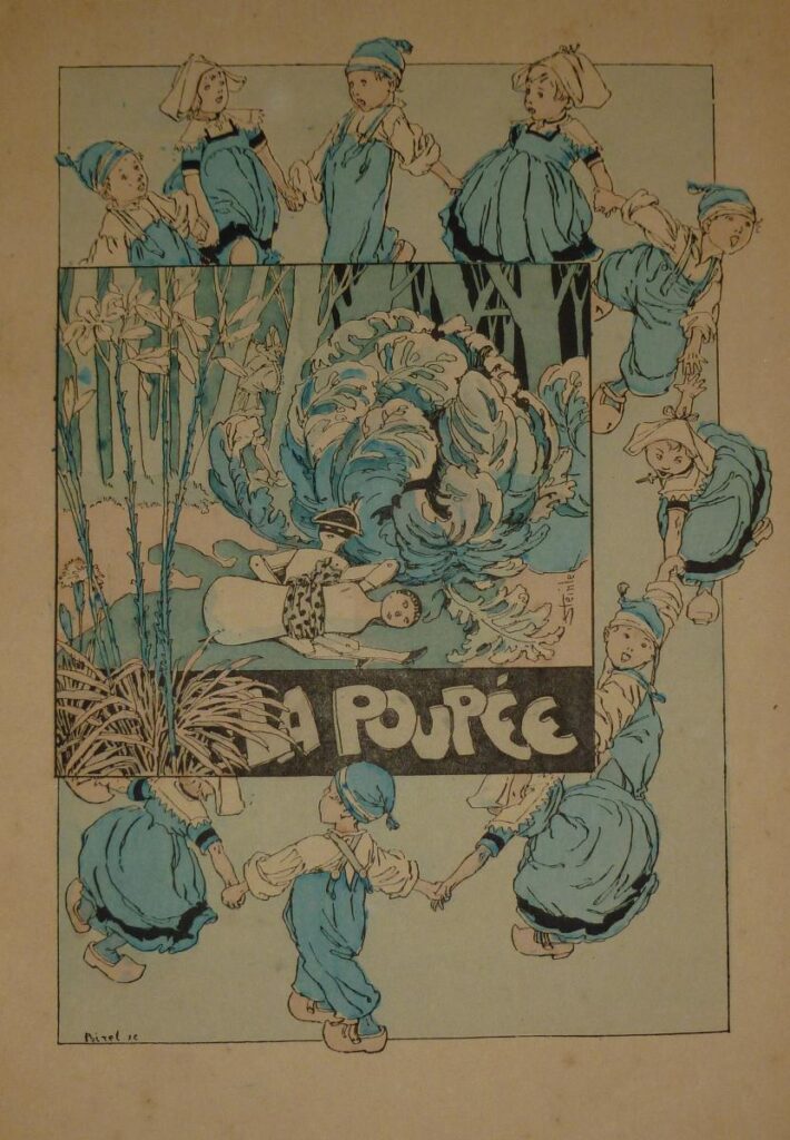 La Poupee - Théophile Steinlen Tablo