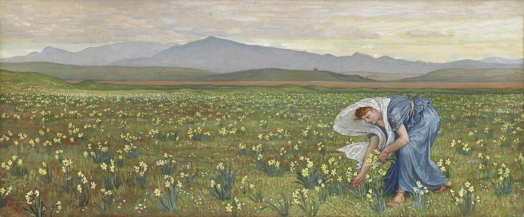 La Primavera (Spring) (1883) – Walter Crane Tablo