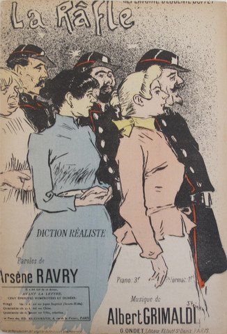 La Rafle (1894) – Théophile Steinlen Tablo
