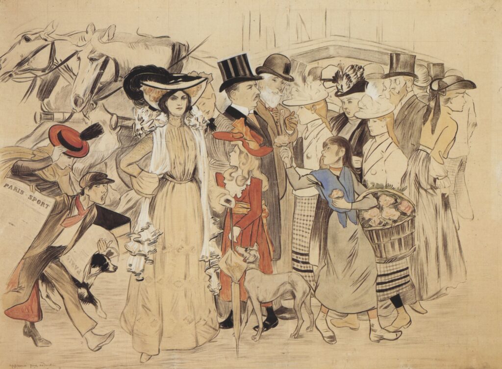 La Rue (1904) - Théophile Steinlen Tablo