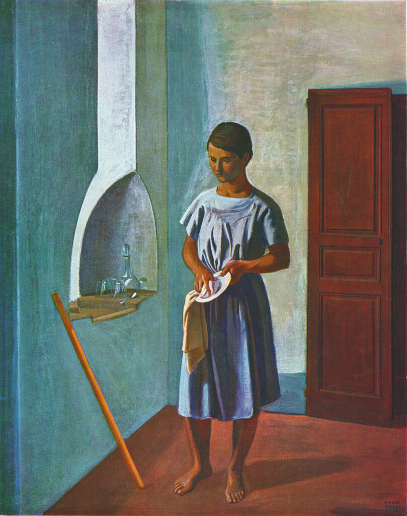 La Servante (1934) - Mario Tozzi Tablo