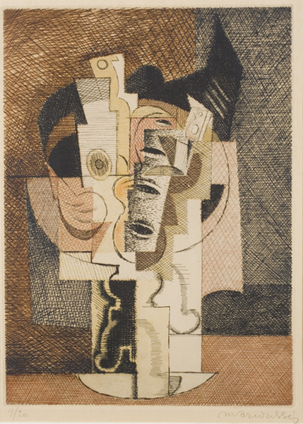 La Table (1930) - Louis Marcoussis Tablo