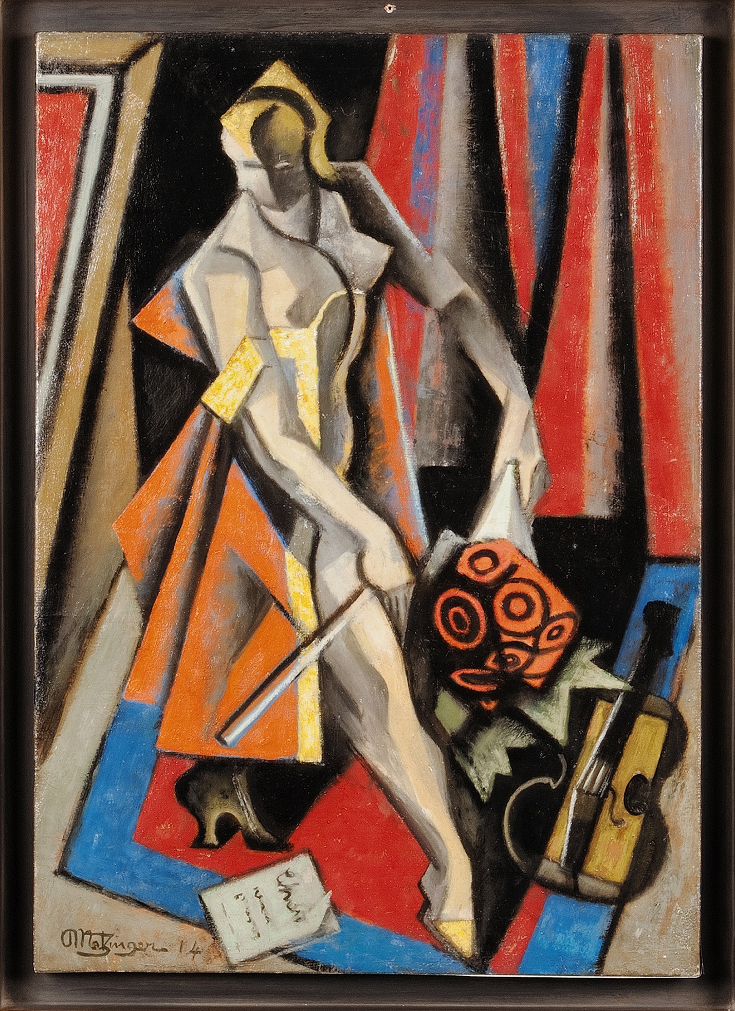 La Violoniste (1955) - Jean Metzinger Tablo