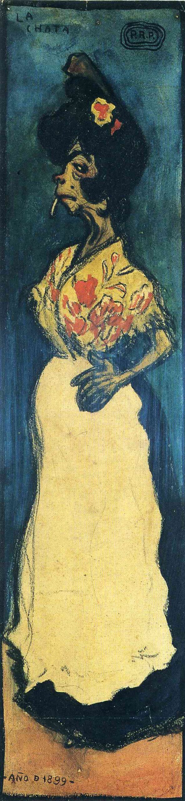 La chata (1899) - Pablo Picasso Tablo