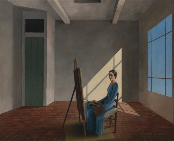 La femme peintre (1931) – Pierre Roy Tablo