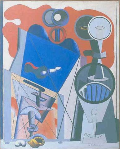 La lanterne et le petit haricot (1930) - Le Corbusier Tablo