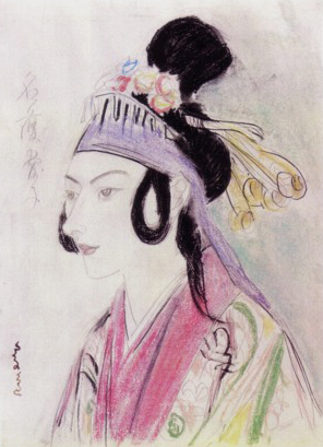 Lady of the Ryukyus (1936) – Fujishima Takeji Tablo