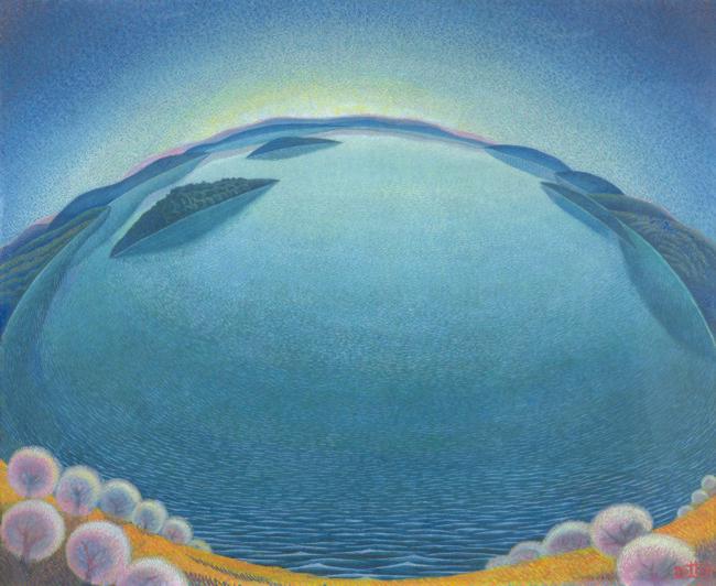 Lago alba (1942) – Gerardo Dottori Tablo
