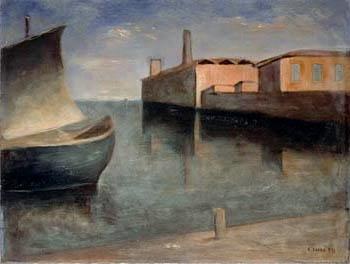 Lagoon (1932) – Carlo Carrà Tablo