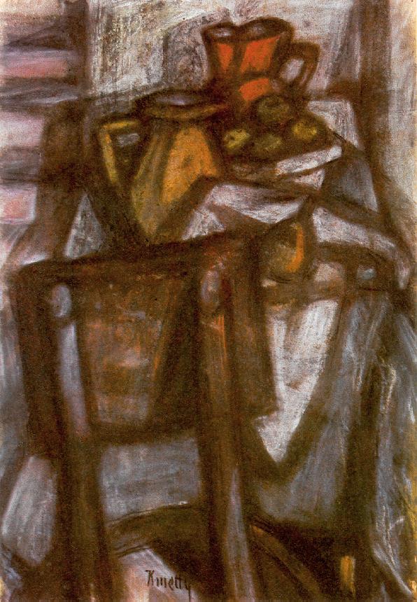 Laid Table (1950) - Kmetty János Tablo