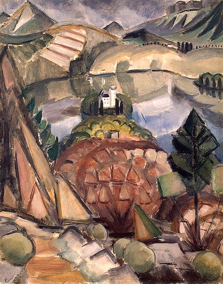 Lake (1911) - Henri Le Fauconnier Tablo