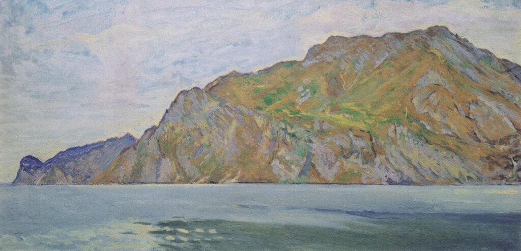 Lake Garda (1912) - Koloman Moser Tablo