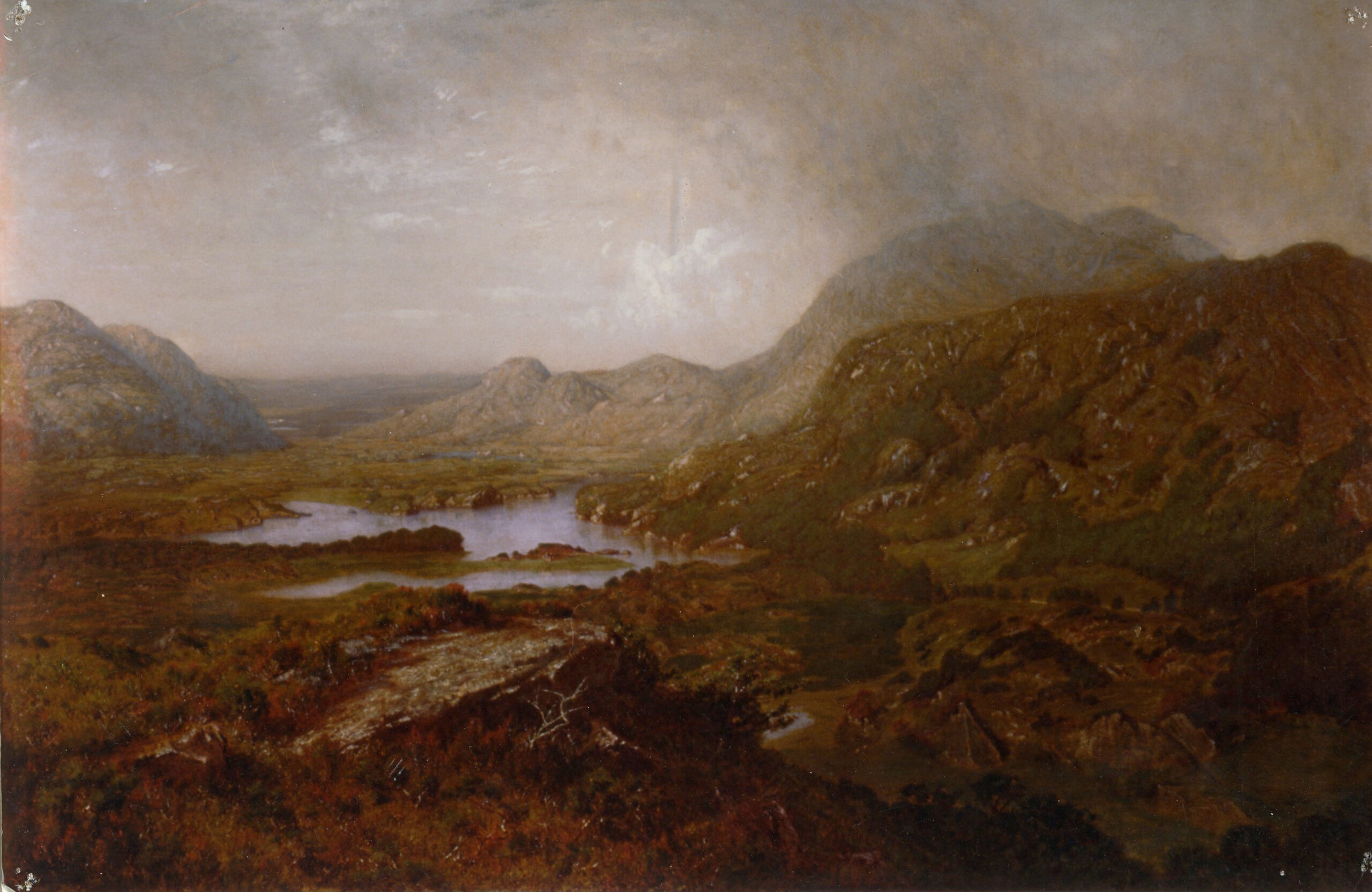 Lake of Killarny (1880) - Alexander Helwig Wyant Tablo