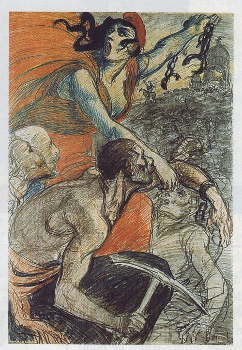 Laliberatrice (1901) – Théophile Steinlen Tablo