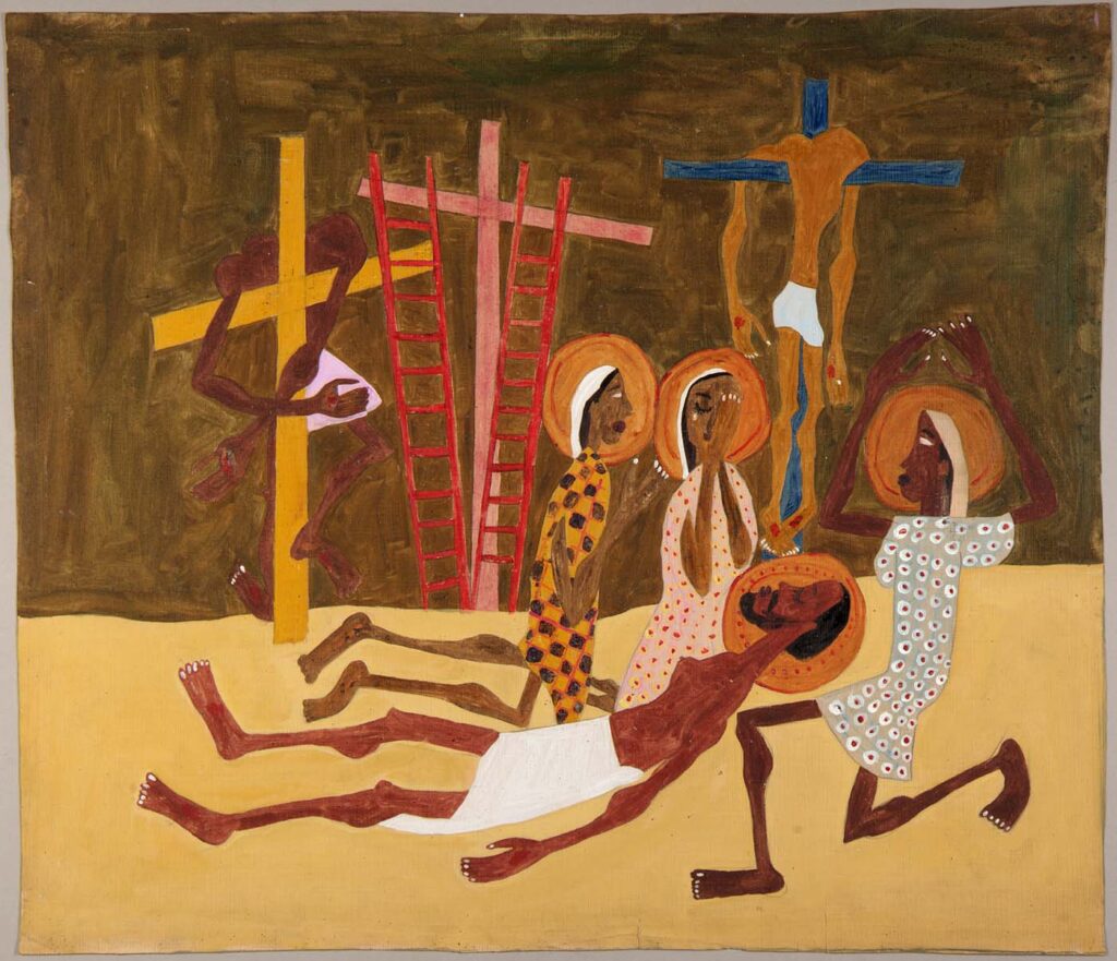 Lamentation (1944) - William H. Johnson Tablo