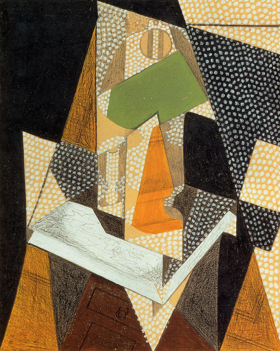 Lamp (1916) - Juan Gris Tablo