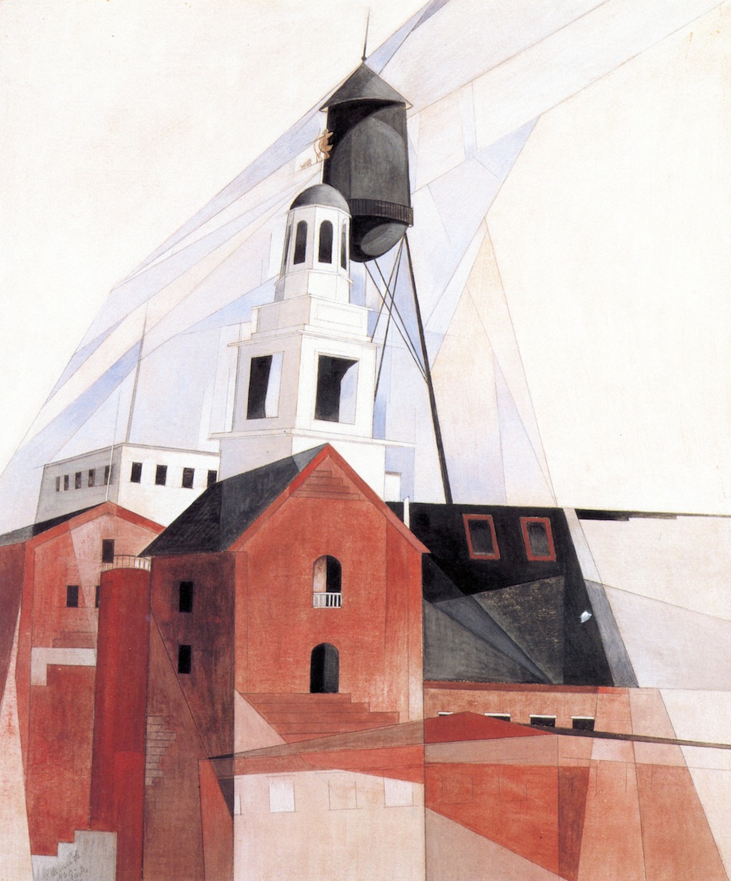 Lancaster (1920) - Charles Demuth Tablo