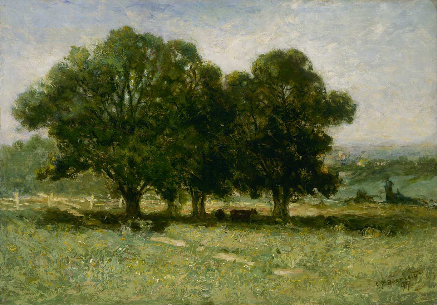 Landscape (1889) - Edward Mitchell Bannister Tablo