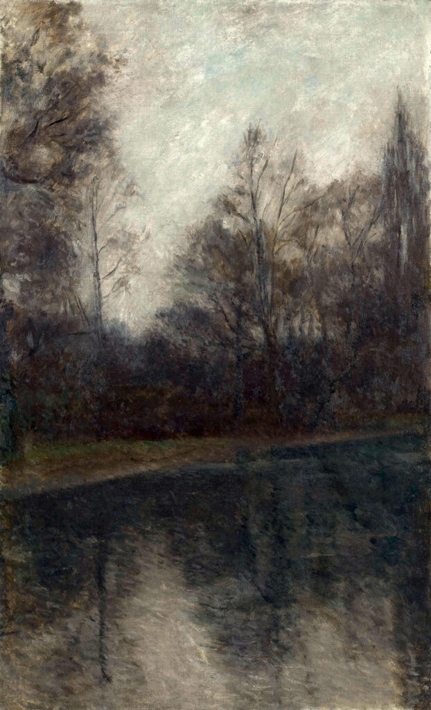 Landscape (1907) - Joan Brull Tablo