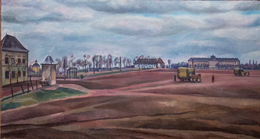 Landscape (1910) - Kmetty János Tablo
