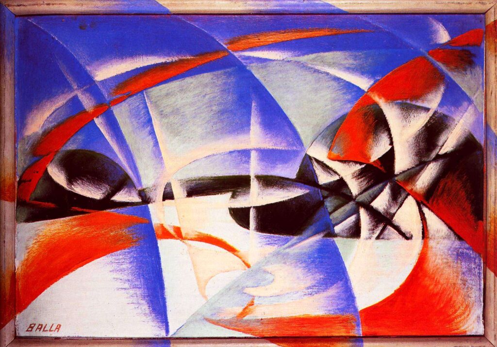 Landscape (1913) - Giacomo Balla Tablo